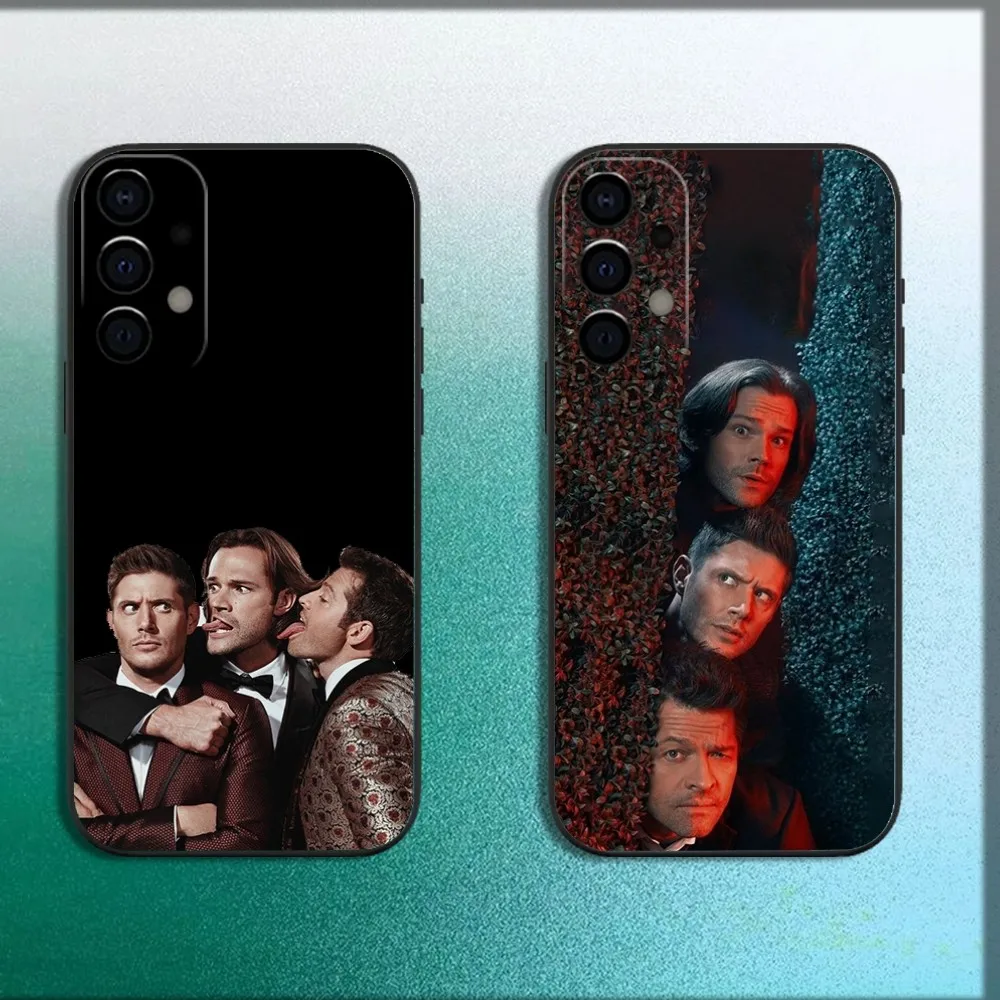 Winchester S-Supernatural-S Phone Case For Samsung Galaxy A13,A21s,A22,A31,A32,A52,A53,A71,A80,A91 Soft Black Cover