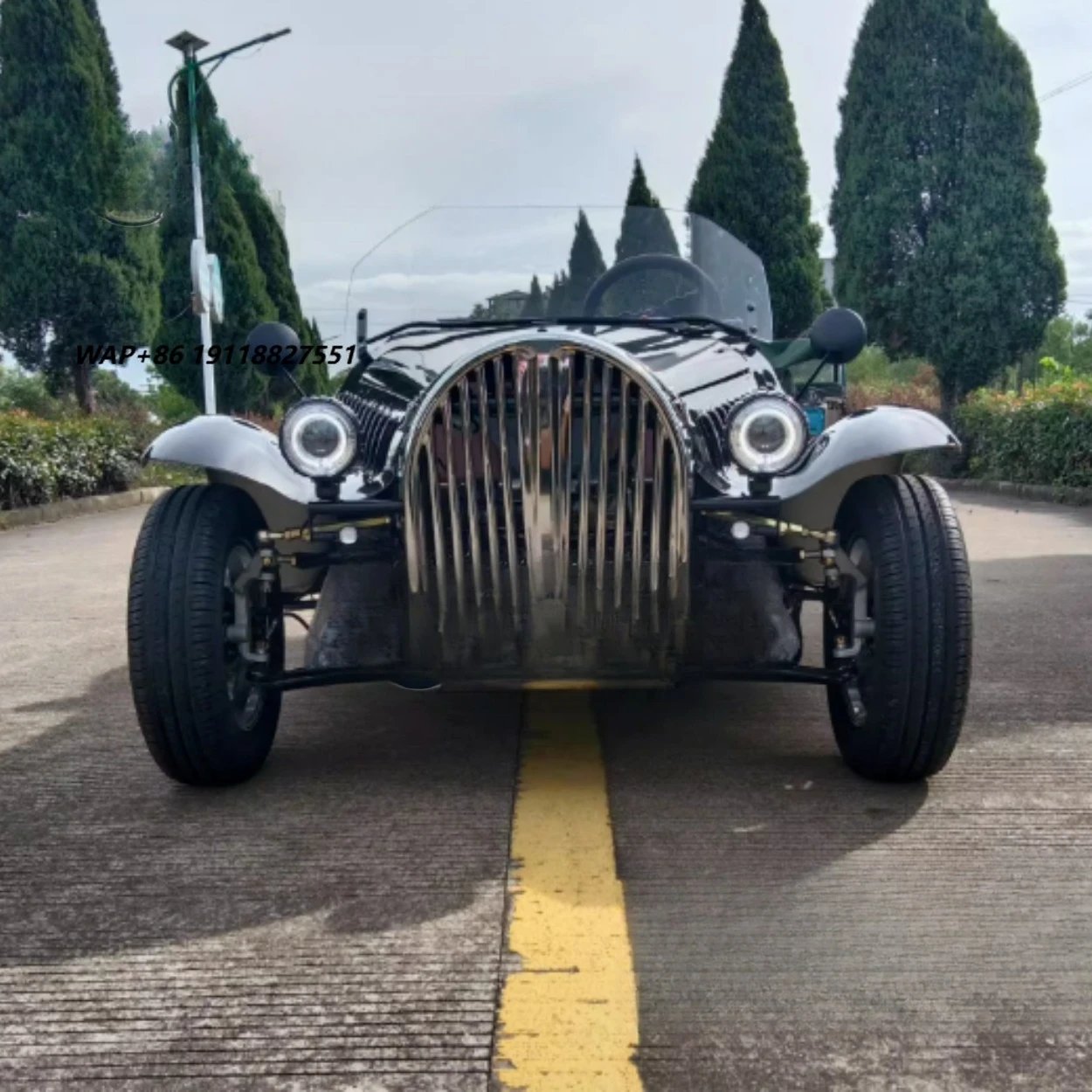 Electric off Road Classic Vintage Car Antique Electric Vintage Sightseeing Buggy Car High Speed Classic Car Vintage Accessories