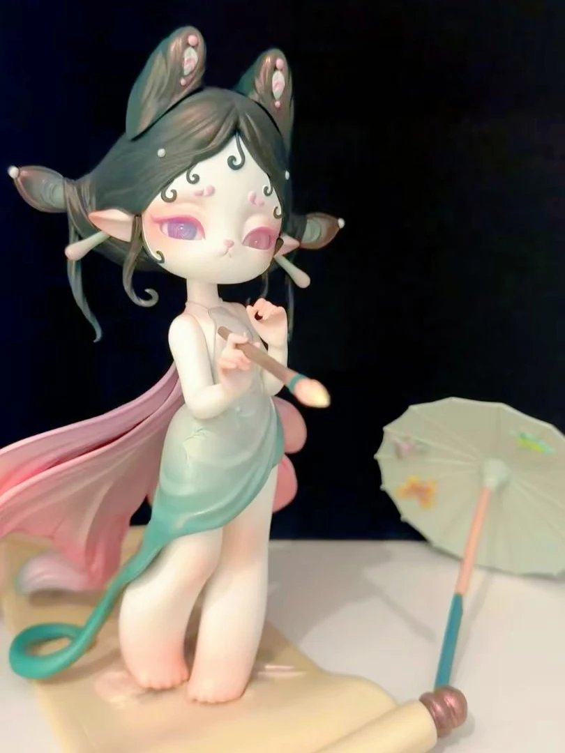 Ninimo coleção caixa cega boneca figura brinquedo vintage deslumbrante menina designer personalizar coleção presente diy