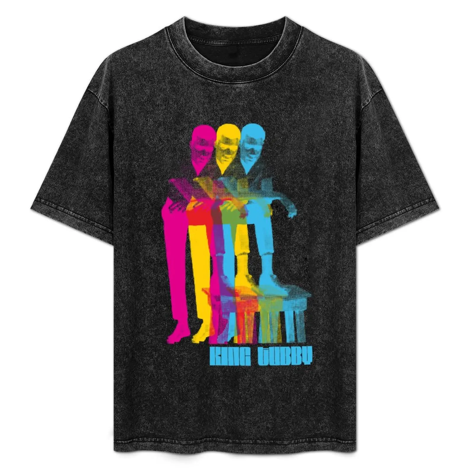 Camiseta King Tubby, Reggae, Dub, talla grande, básica, de manga corta