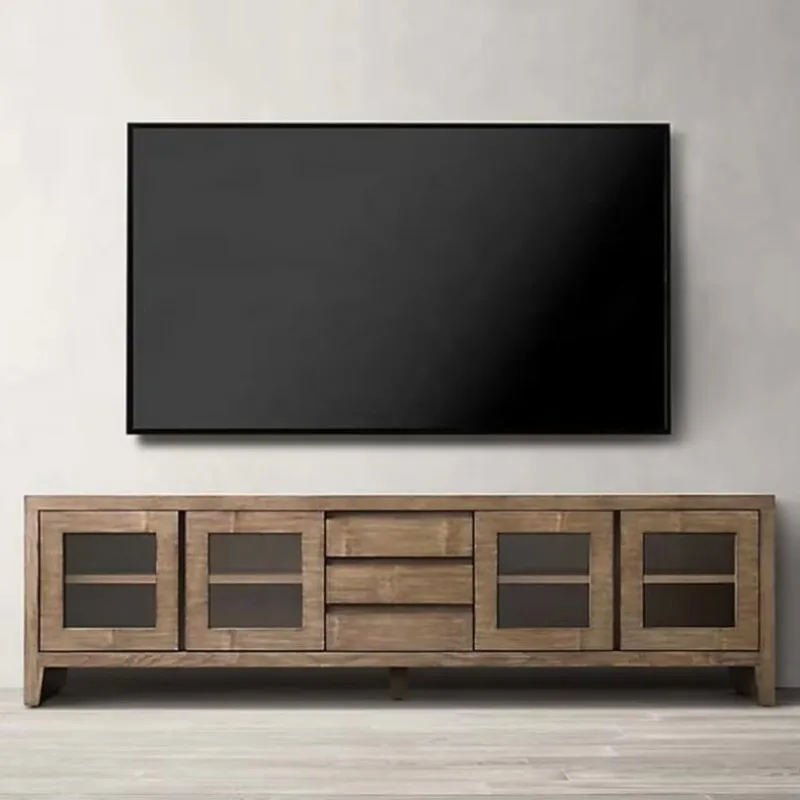 

Hot-selling European wooden cabinet, drawer storage, modern wooden TV cabinet
