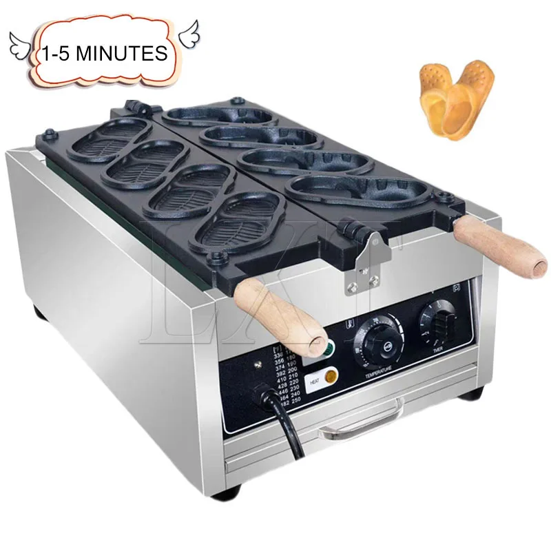 

Супер популярная электрическая вафельница в форме обуви, коммерческая вафельница с антипригарным покрытием для хлеба