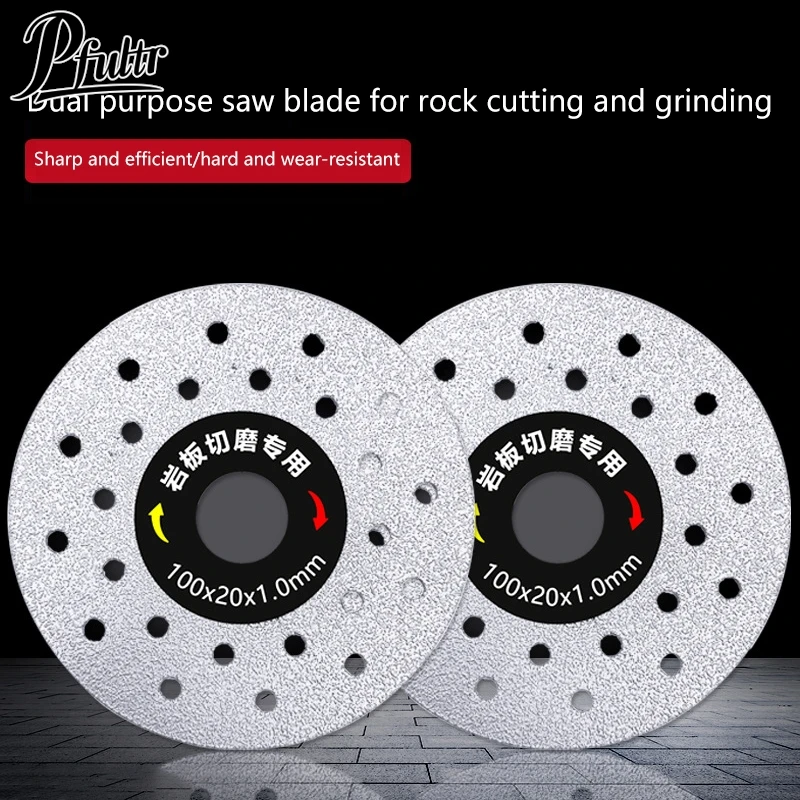 

1PC Slabs Porcelain Ceramic Tile Marble Thin Cutting Blade Discs For Marble Machine Angle Grinder 100mm Diamond Dry Cutting Disc