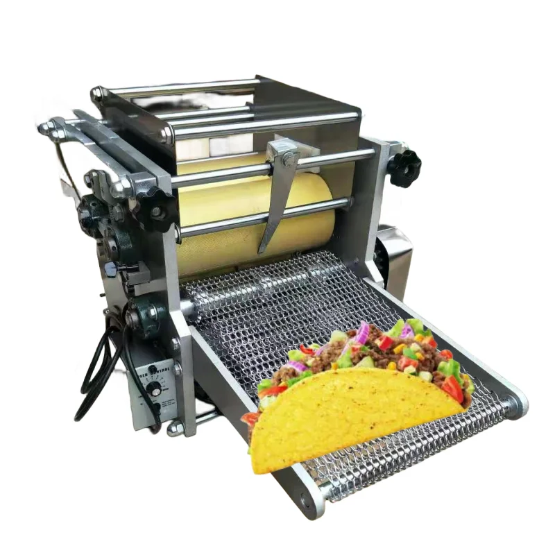 

Best Portable Maquina-pequena-para-hacer-tortilla Manual Semi Cooked press taco Chapati Tortilla bread Make Machine