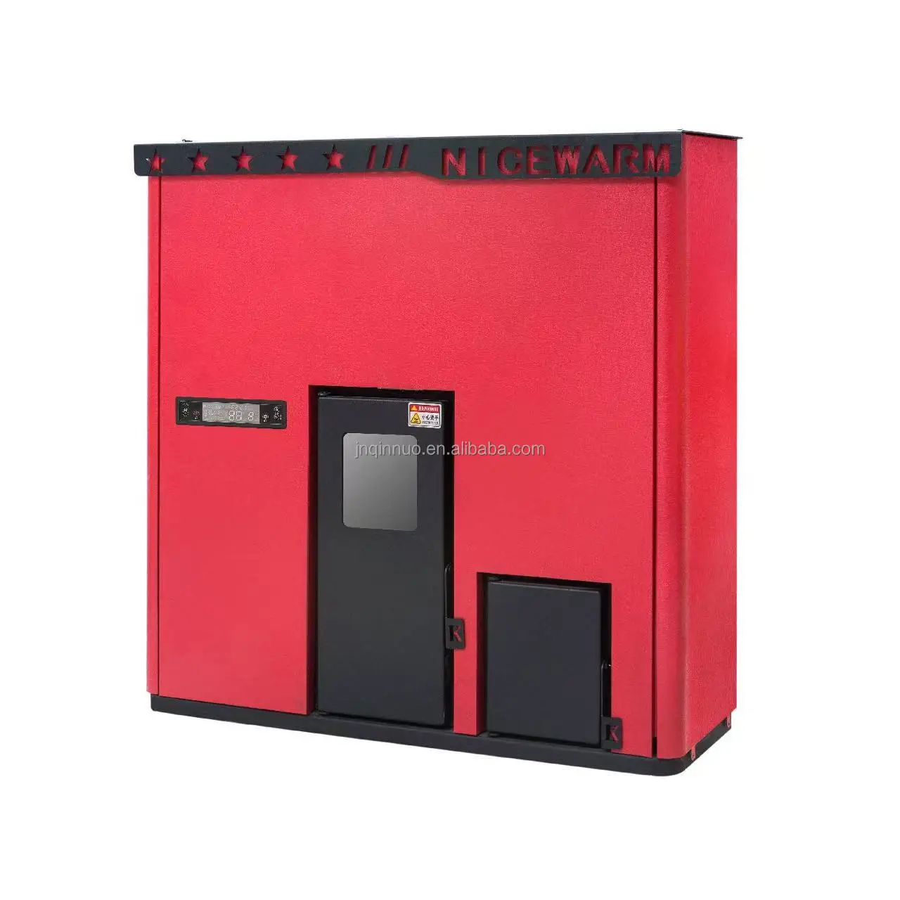 High-Power 100KW Low-Energy Freestanding Eco-Friendly Durable Heating Pellet Combustion Furnace 1000m Coverage Bathroom 150Kg