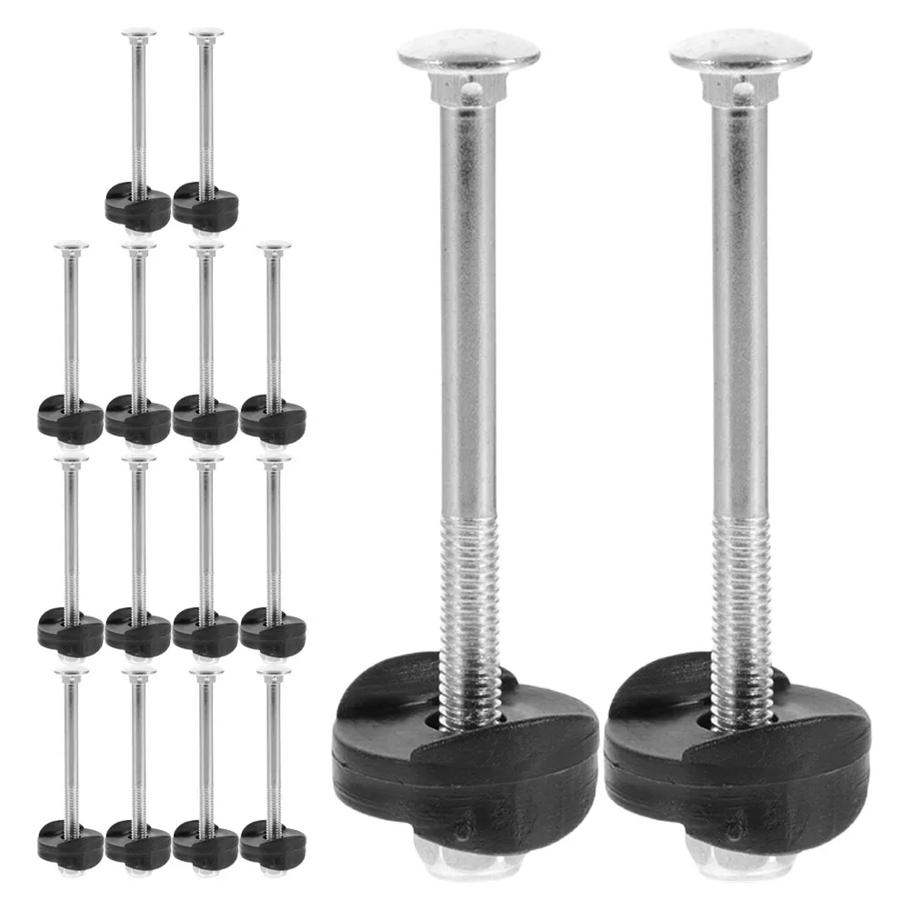 

16 Set Trampoline Screw Replacement Screws Repair Kit Fixing Leg Metal Square Head