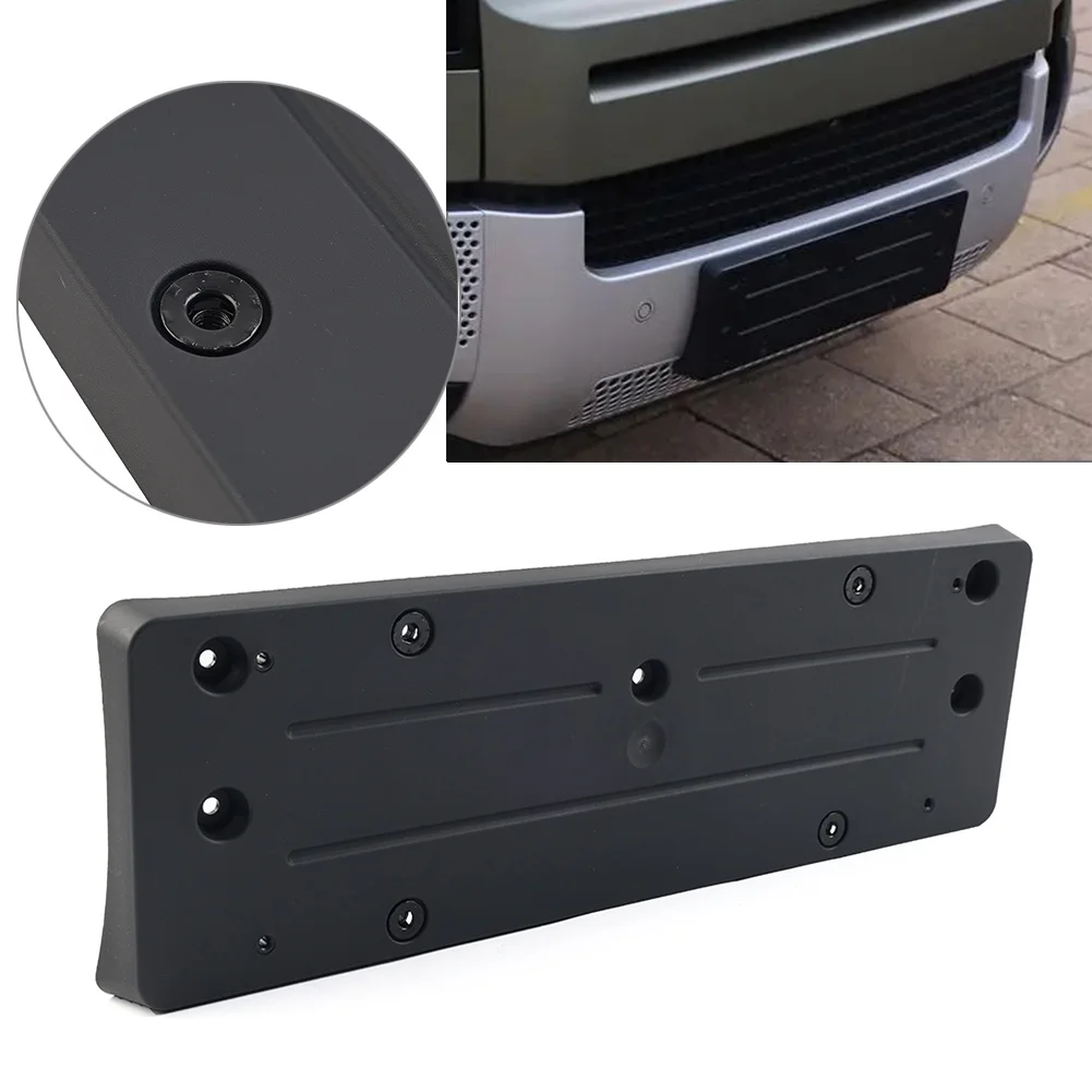 Car Front License Plate Mounting Holder Bracket Accessories For Land Rover Defender 2020 2021 2022 2023 LR137055