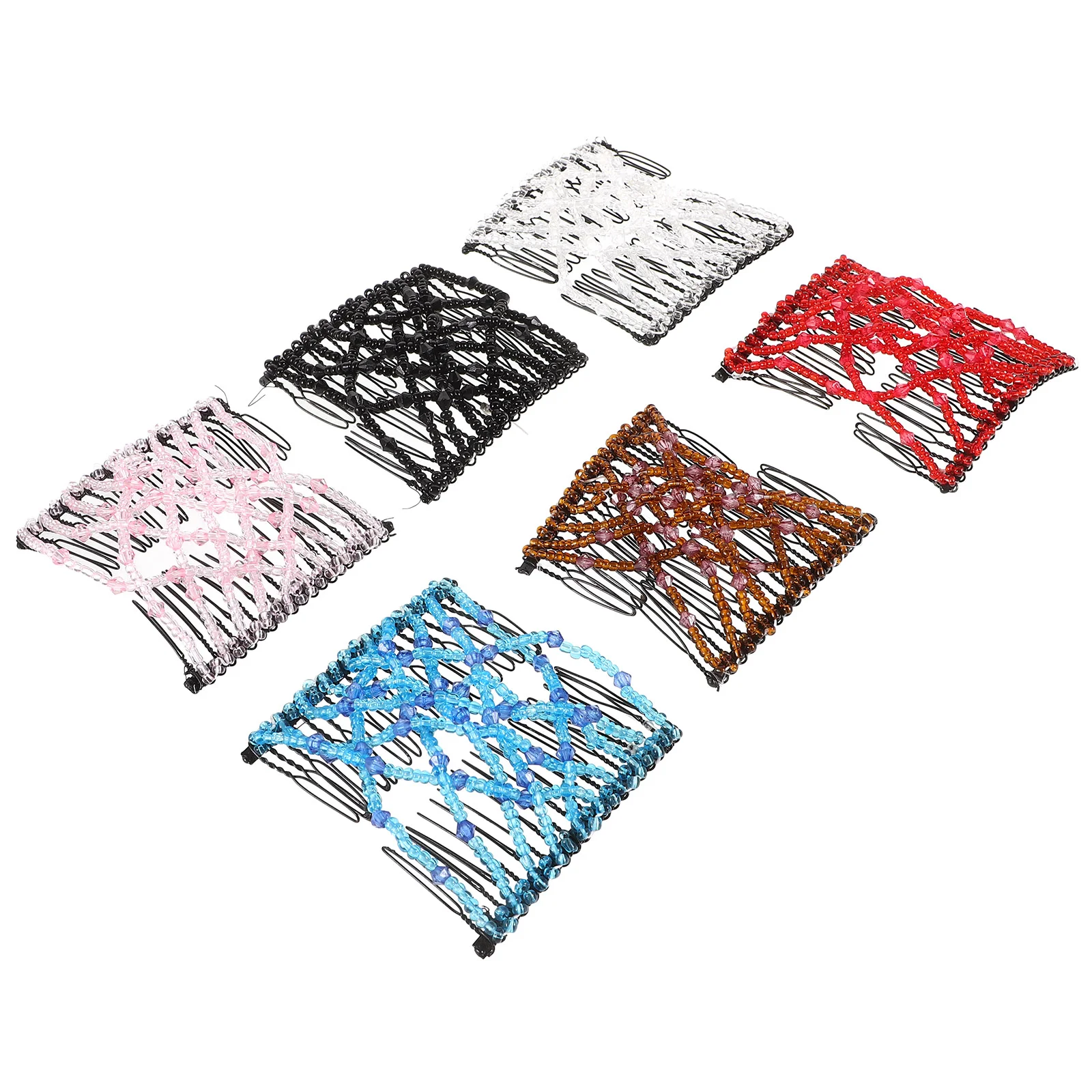 

6 Pcs Hair Clip Variety Comb Delicate Headwear Women Headdress Ornament Wedding Styling Tools Woman