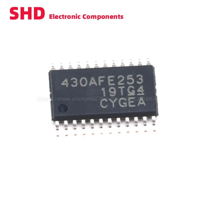 MSP430AFE253IPWR MSP430AFE253 430AFE253 TSSOP-24 16-bit Microcontrollers - MCU 16B MCU SMD IC