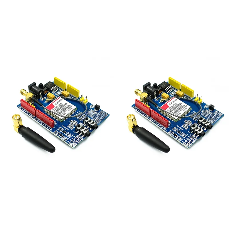 

New-2Pcs Quad-Band SIM900 GPRS GSM Development Board Kit Development Board Module For Enhanced Connectivity For Arduino