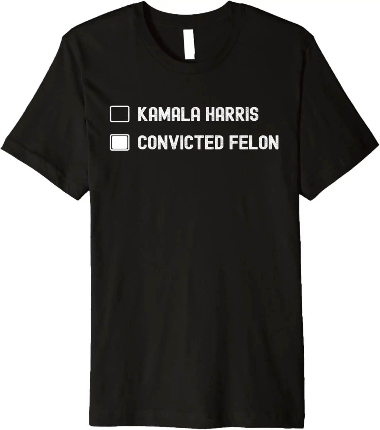 Camiseta Felon Convicted VS Kamala Harris Trump Convicted Felon Premium
