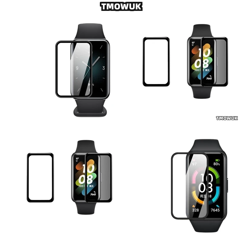 

For Huawei Honor Band 6 7 9 10 Workout Ready 3D Curved Anti-Scratch Film