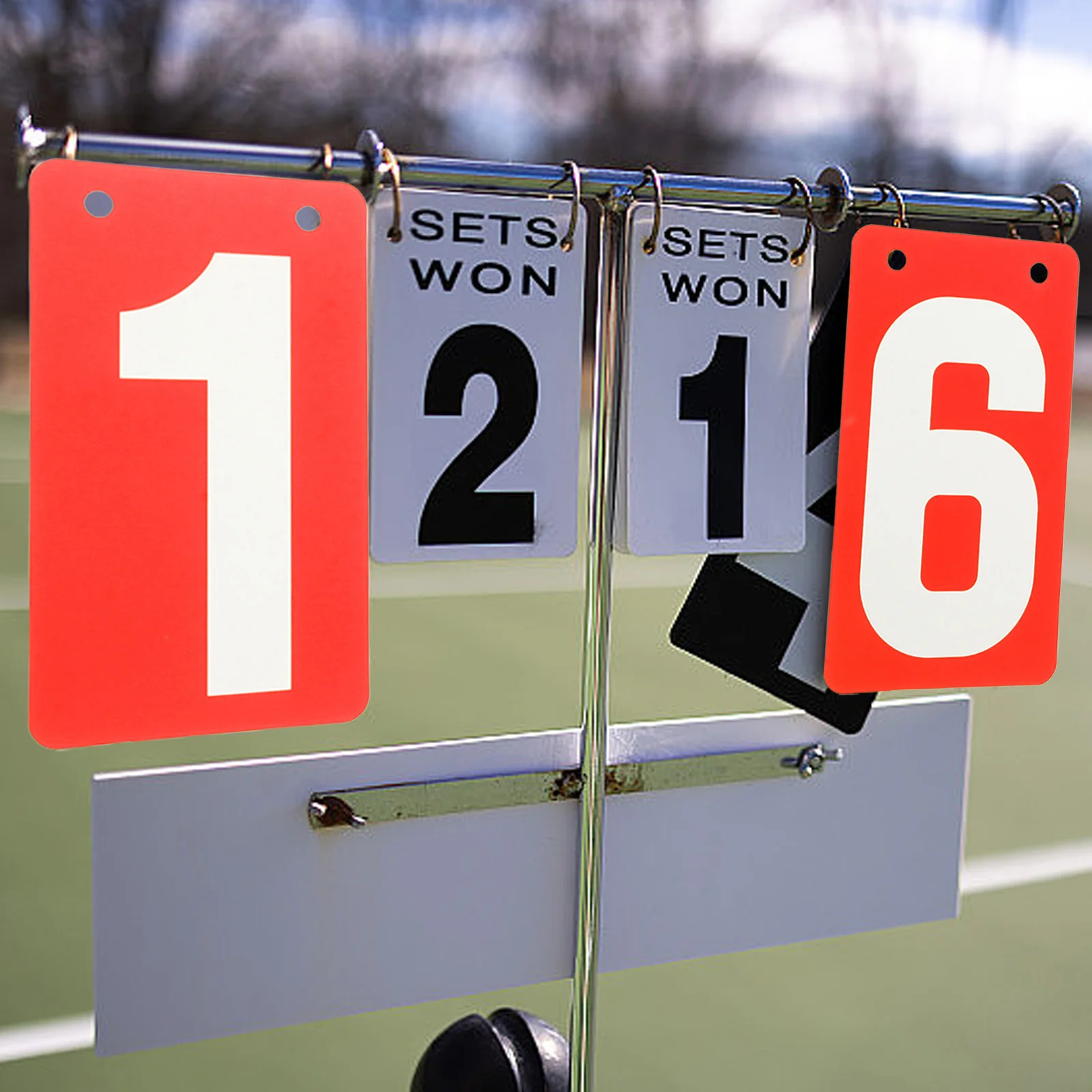 

10pcs Flip Scoreboard For Sports Number Cards Portable Score Keeper Billiards Tennis Football Replacement Scoring Board Digit