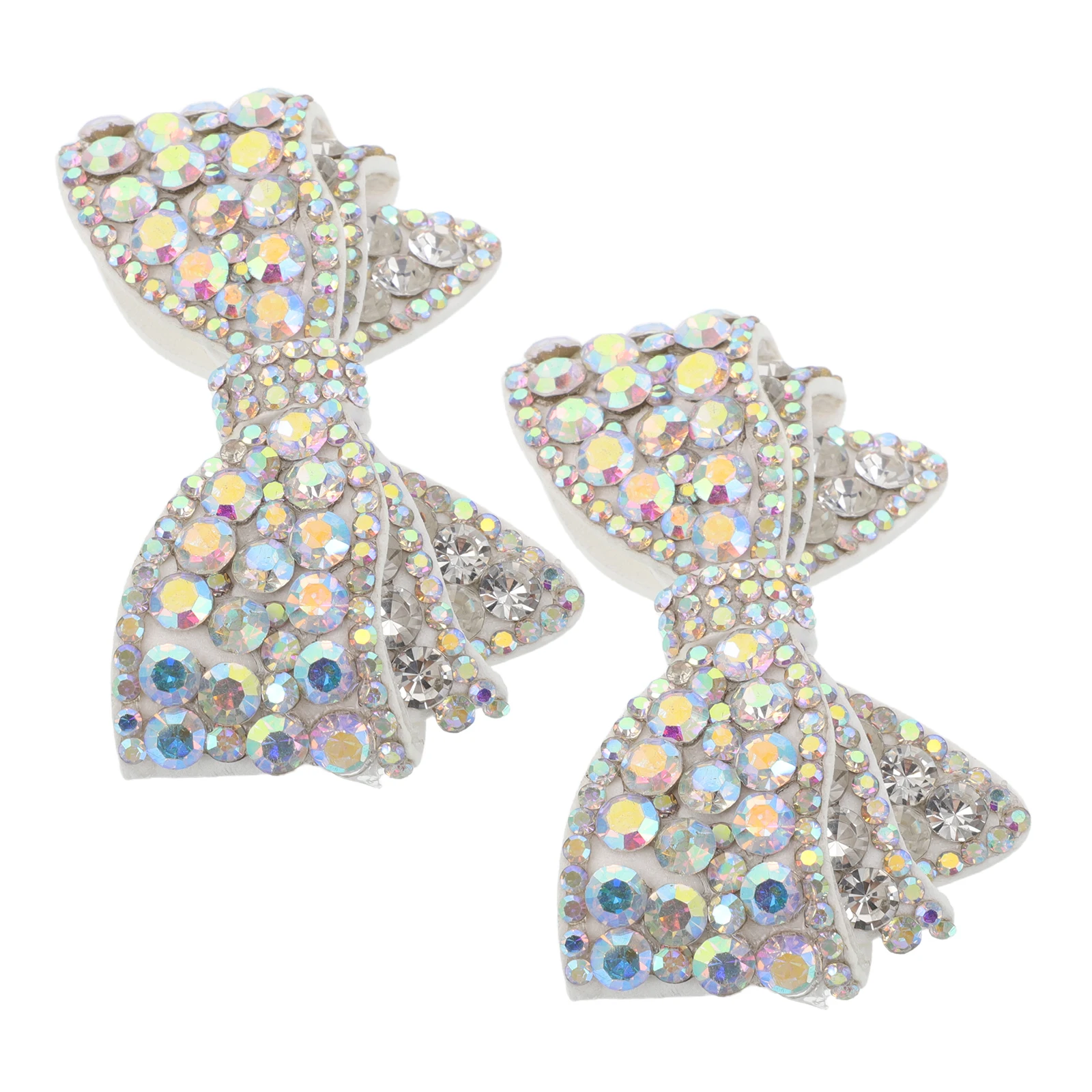 

2pcs Sparkling Rhinestone Butterfly Shoe Charms Bowknot Decorative Clips For Women'S High Heels Children'S Shoes Wedding Party