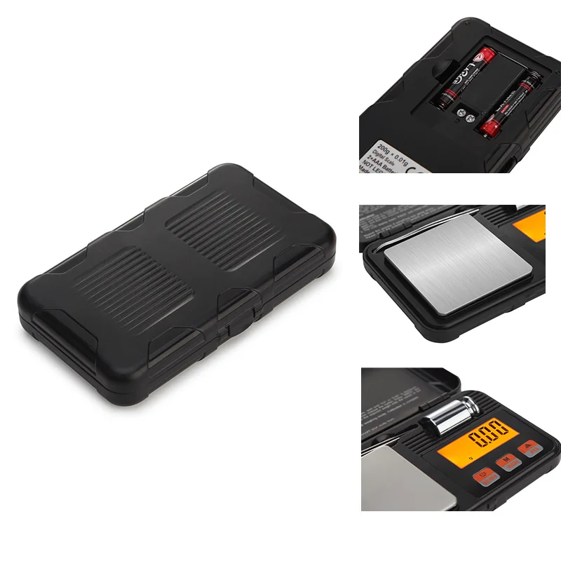 ميزان رقمي إلكتروني 0.001 جرام، ميزان صغير محمول، جيب دقيق، مجوهرات ذهبية، قيراط، موازين ماسية، وزن مليغرام #3