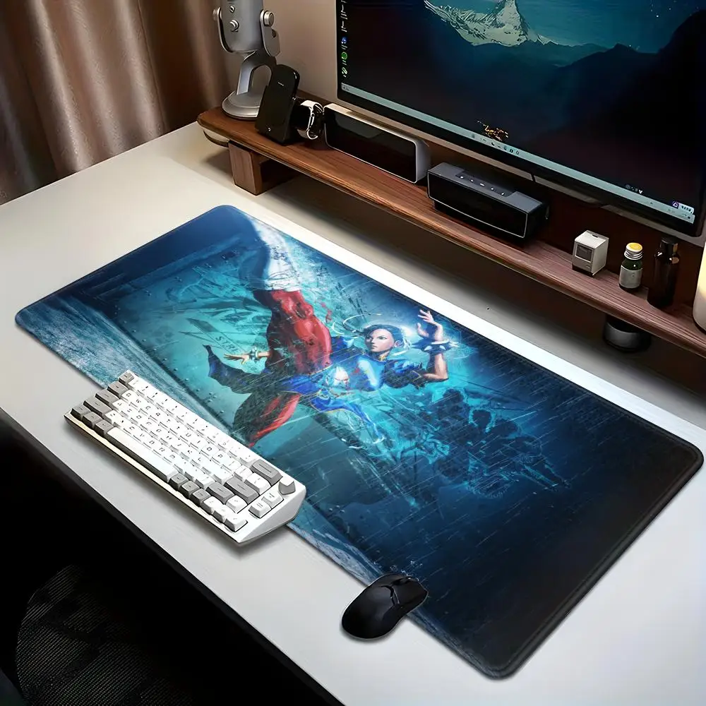 

Коврик для мыши Street Fighter, большие игровые аксессуары, коврик для мыши, коврик для клавиатуры, настольный коврик XXL, компьютерный коврик для мыши, коврик для ПК, геймерский коврик для ноутбука