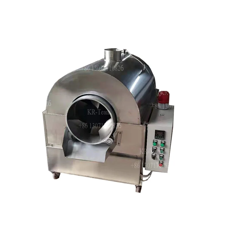 Erdnuss-Röstmaschine für Sesam, Erdnuss, Nüsse, Pistazien, Getreide, Röster