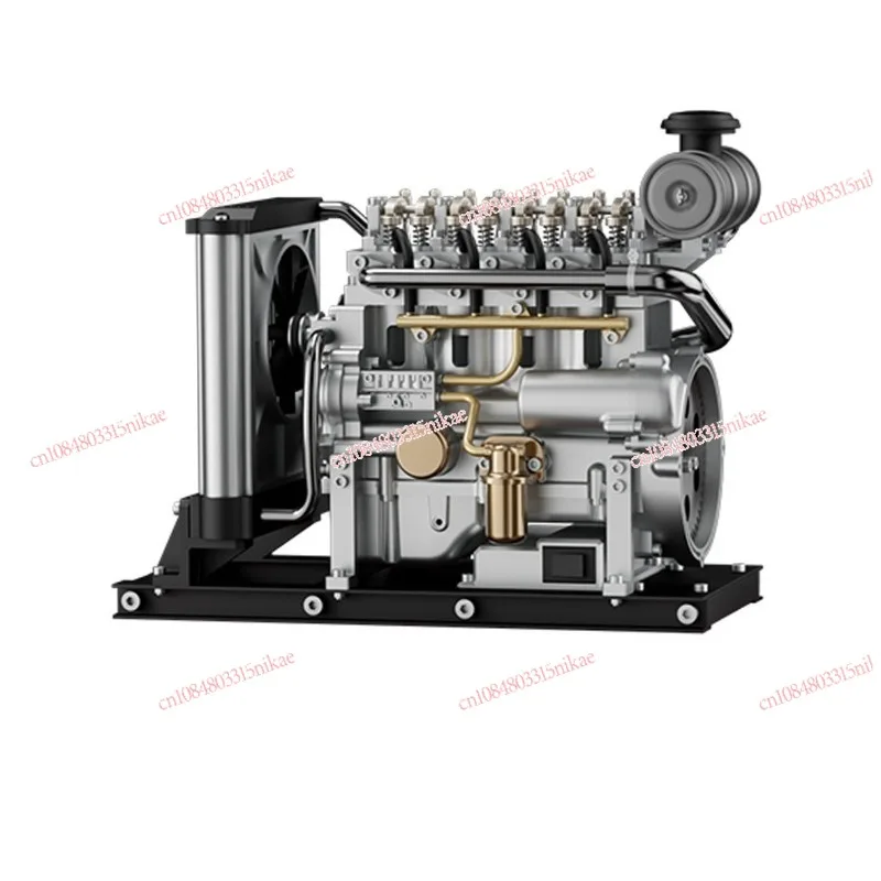 

Mini four-cylinder diesel engine can start metal assembly model group