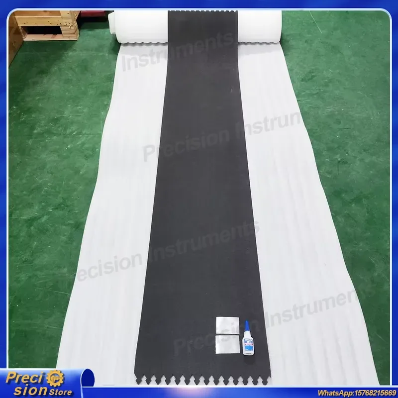For  0710 PAS CNC Machine Automatic Feeding Felt Pad Conveyor Belt 2970x720mm 2.5mm Grey Polyester Industrial Conveyor
