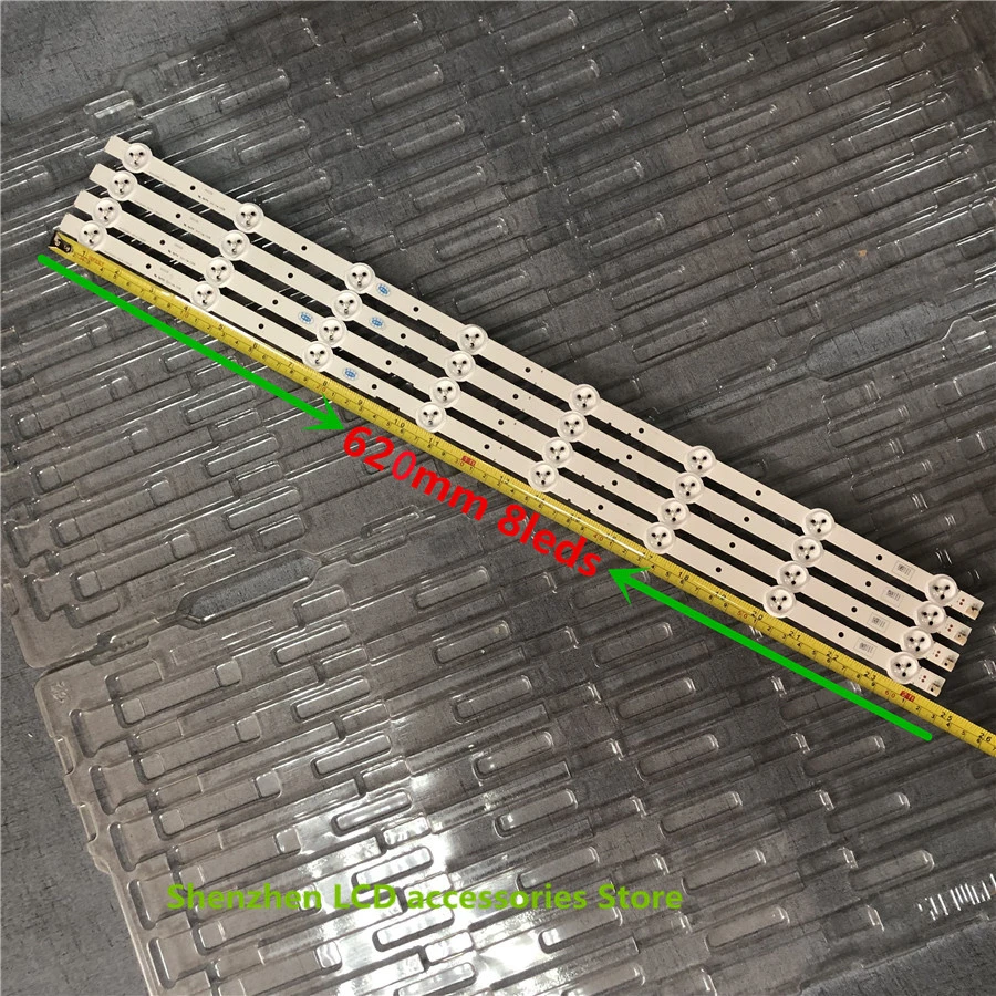 Tira de LED para iluminación trasera para KDL32R400A LSY320AN02 001 KLV32R421A KLV32R426A KDL32R423A SVG320AE1_REV4_ 130107   KDL32R420A 620MM