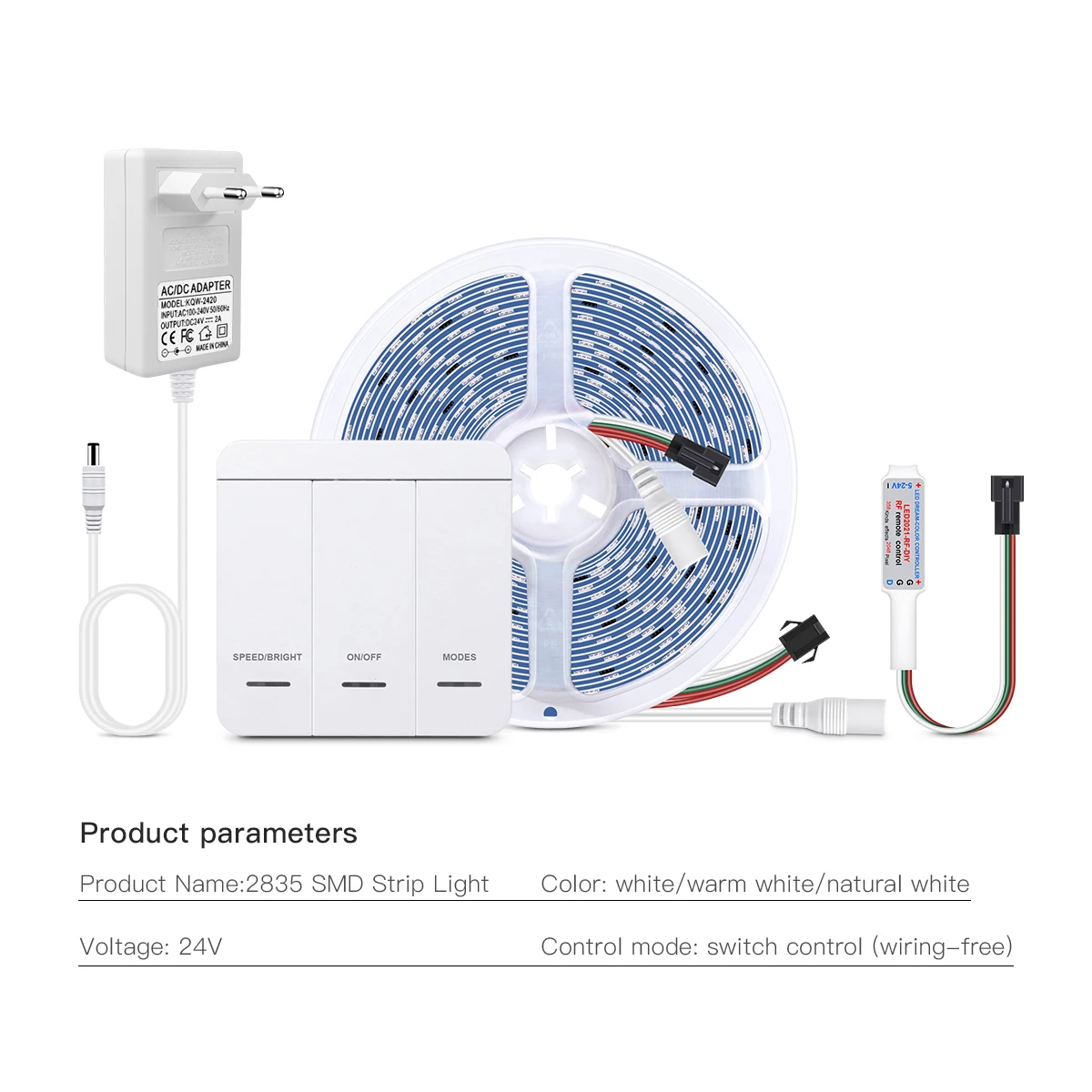 10M WS2811 biegnący koń inteligentna dioda LED wyścigowy 24V płynącą wodą goni za płynnym, lekkim bezprzewodowym przełącznik sterujący dotykowym do