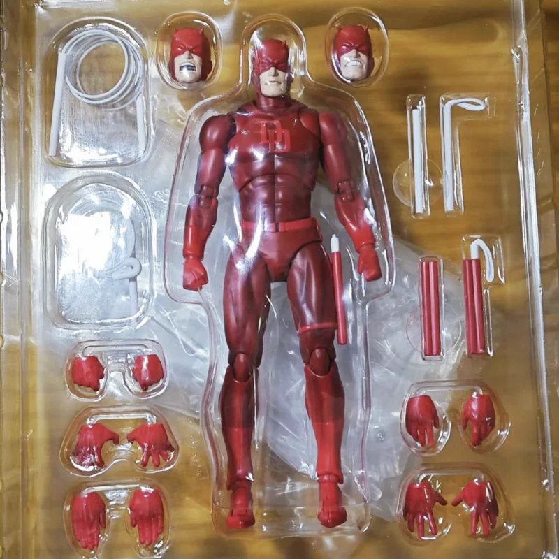 Original Medicom Toy Mafex No.223 Daredevil Aredevil Comic Ver. Anime Figure Action Figure Collection Series Toy Gifts In Stock