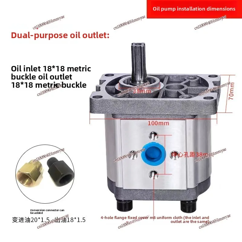 مضخة زيت التروس CBN-F304 CBN-F306 CBN-F308 CBN-F310 CBN-F314 رأس المضخة الهيدروليكية