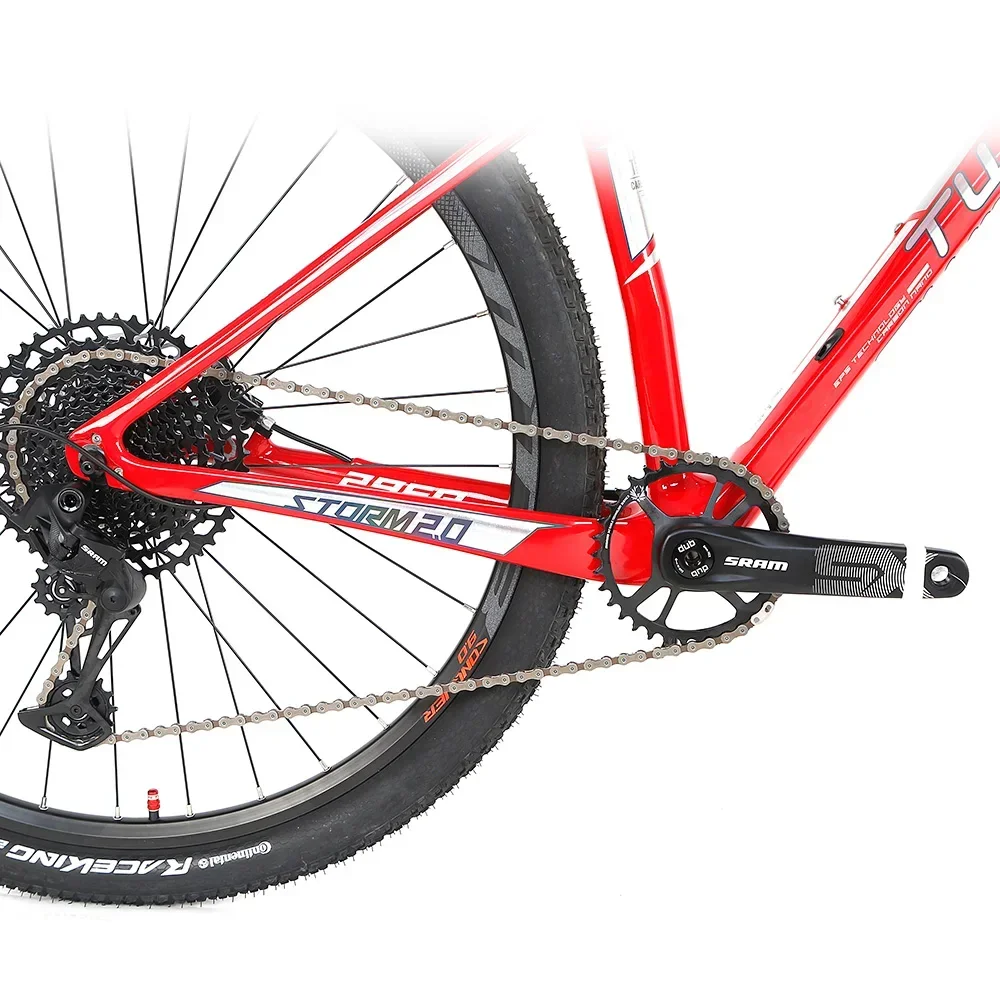 TWITTER STORM2.0 DEORE/M6100-12S 27.5/29 "rem cakram hidrolik MTB kelas XC routing internal penuh serat karbon T900