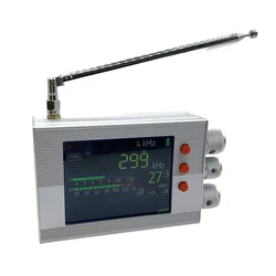 TEF6686 All Band Radio Receiver With Telescopic Antenna 2 Inch LCD Screen Portable Digital Radio 3000mAh for SW MW LW FM AM