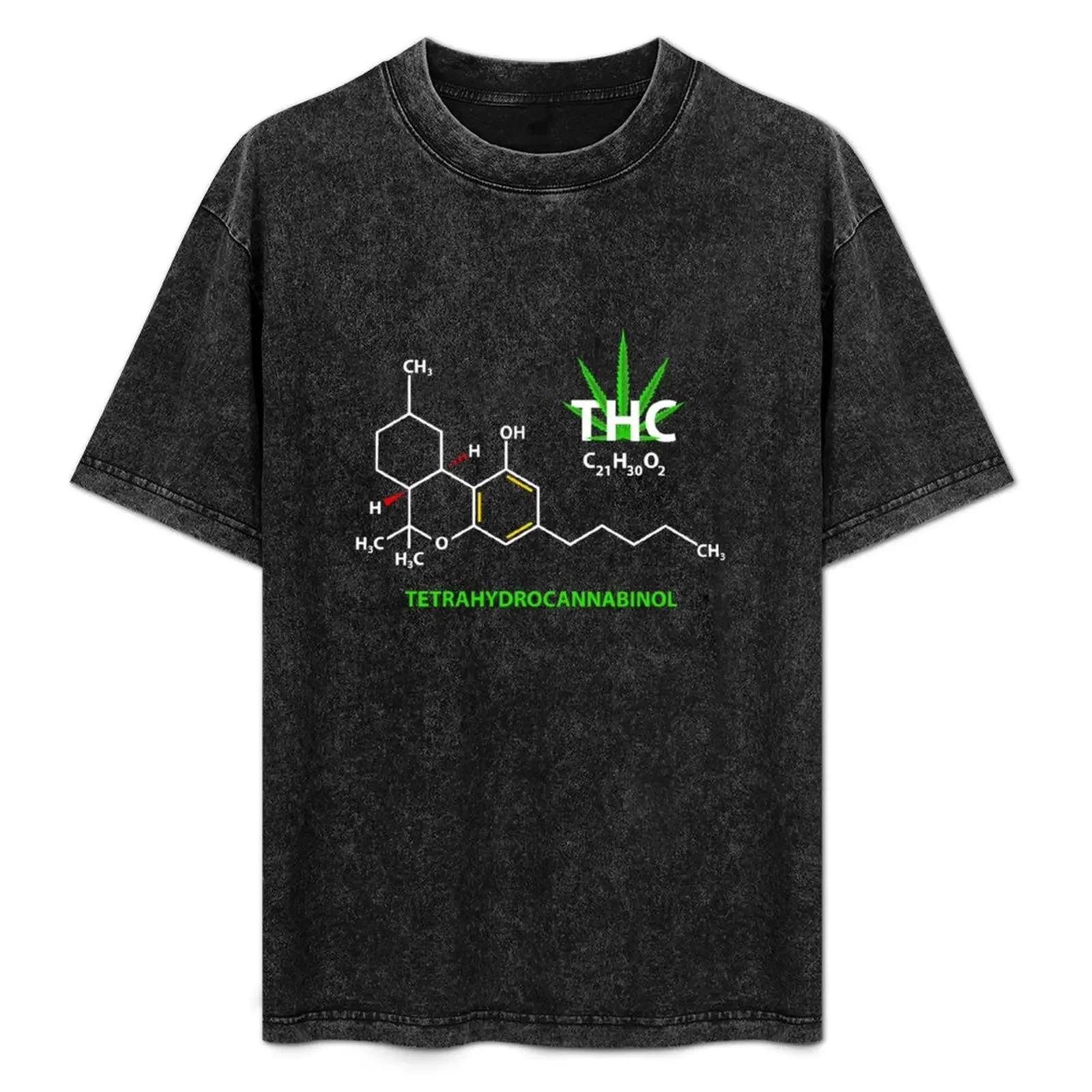 

THC Molecule T-Shirt blanks custom t-shirts quick-drying T-shirt men