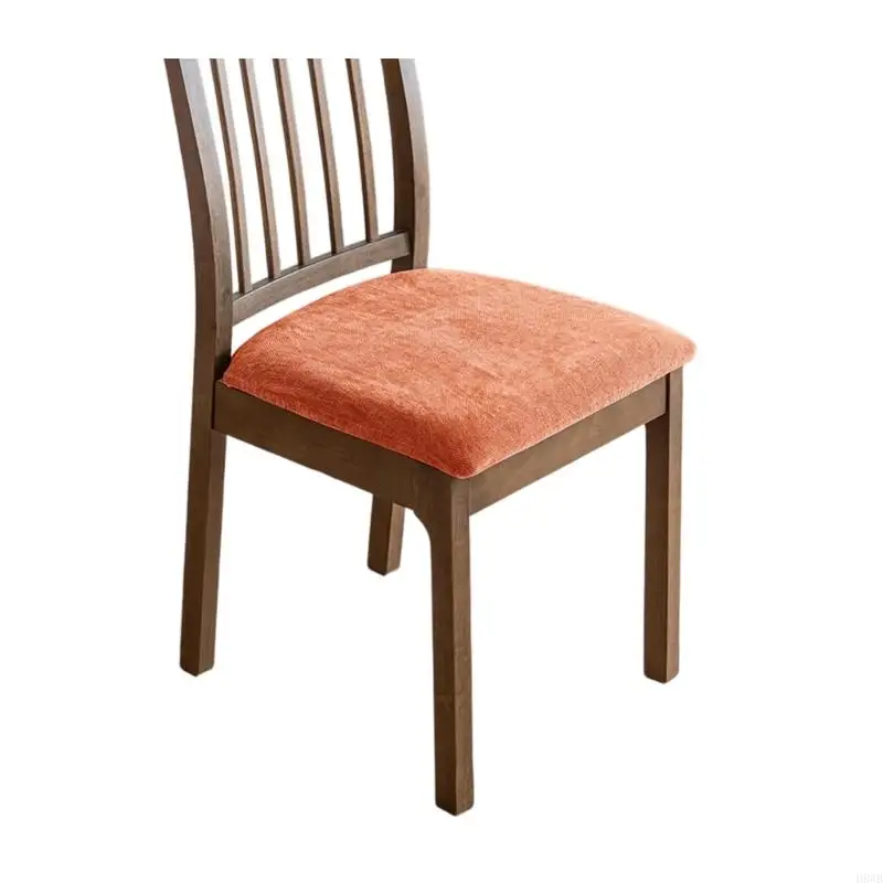 H8WB Flexible Chair Cover Fleece Substance Machine Washable Accommodates Various Chairs Home Deck