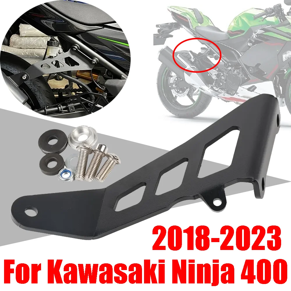 For KAWASAKI NINJA 400 Ninja400 2018 2019 2020 2021 2022 2023 Accessories Exhaust Pipe Hanger Bracket Muffler Holder Support