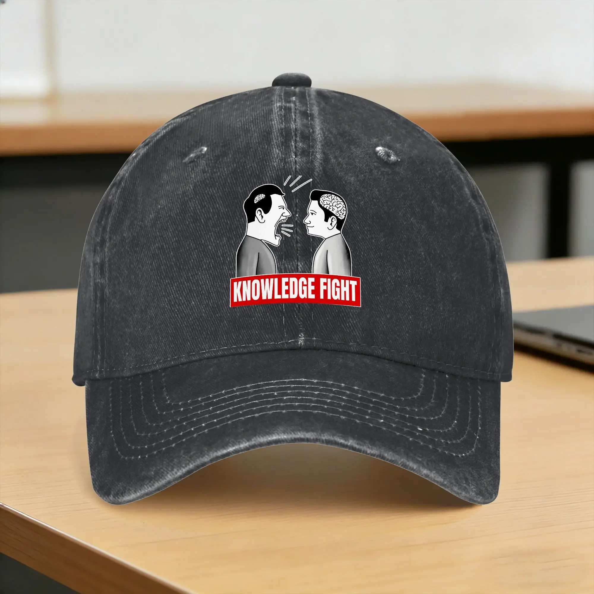 Casquette de baseball décontractée Knowledge Fight, style Kpop Rock, respirante, pour l'été, pour femmes et hommes, casquettes de baseball vintage