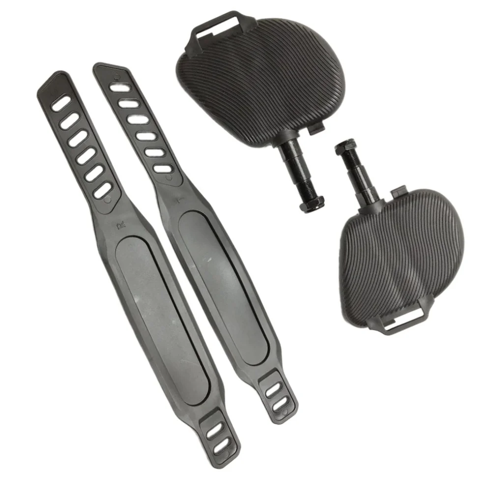 105x120mm Extended Axle Pedal 9 16-20 Thread Size 14.1mm Outer Diameter Easy Installation Feature For Home Gym Setup