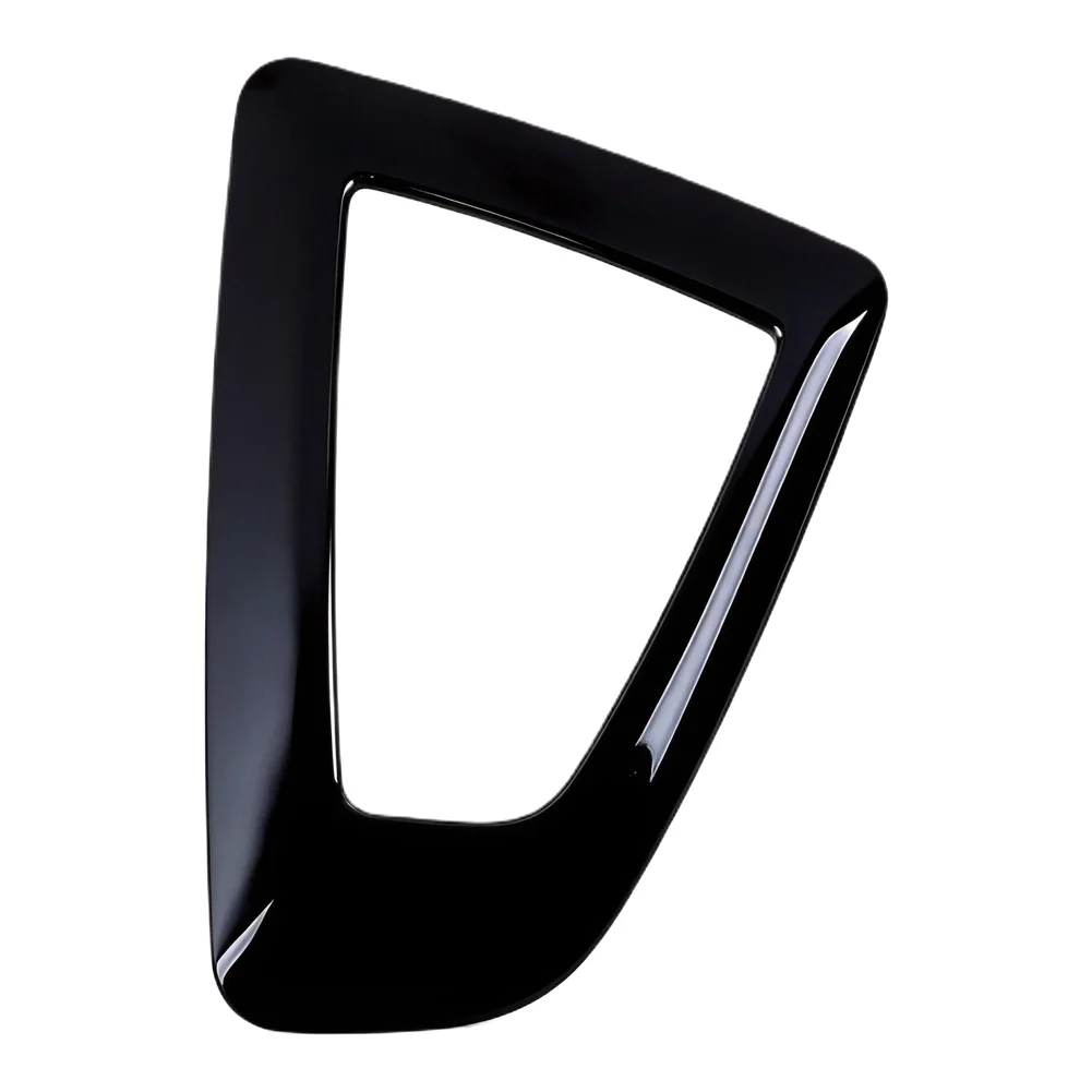 Carbon Fiber Trim Shifter Base Carbon Fiber Texture ABS Plastic Construction For BMW F20 F21 F22 F23 Carbon Fiber
