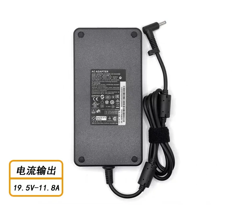 230W 19.5V 11.8A Laptop Charger AC Power Adapter TPN-LA10 for HP Omen 5 / 6 Plus . 4.5*3.0mm Blue Tip