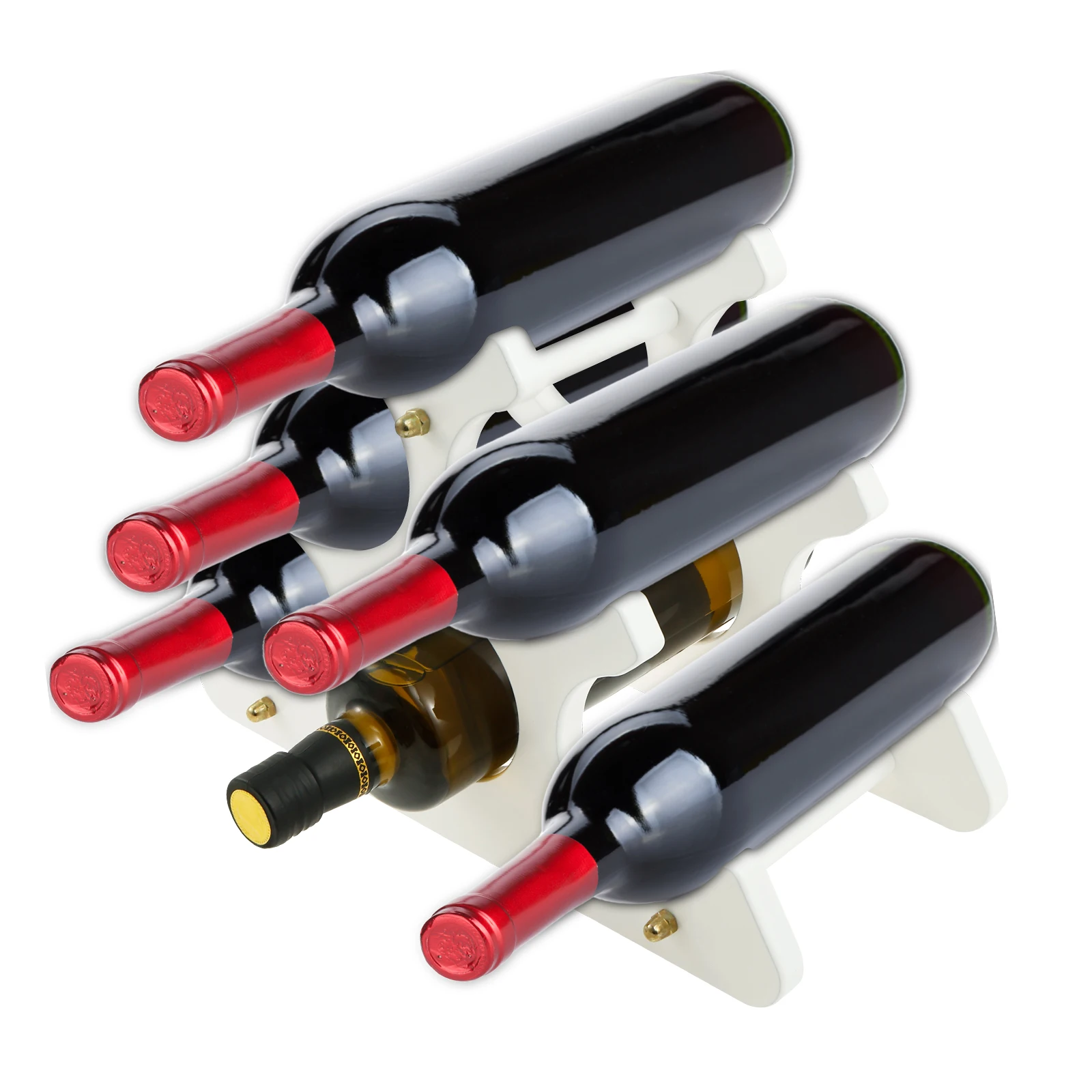 

Деревянная винная полка. Высококачественные материалы. Прочная и долговечная подставка для красного вина для украшения кухни, кладовой.