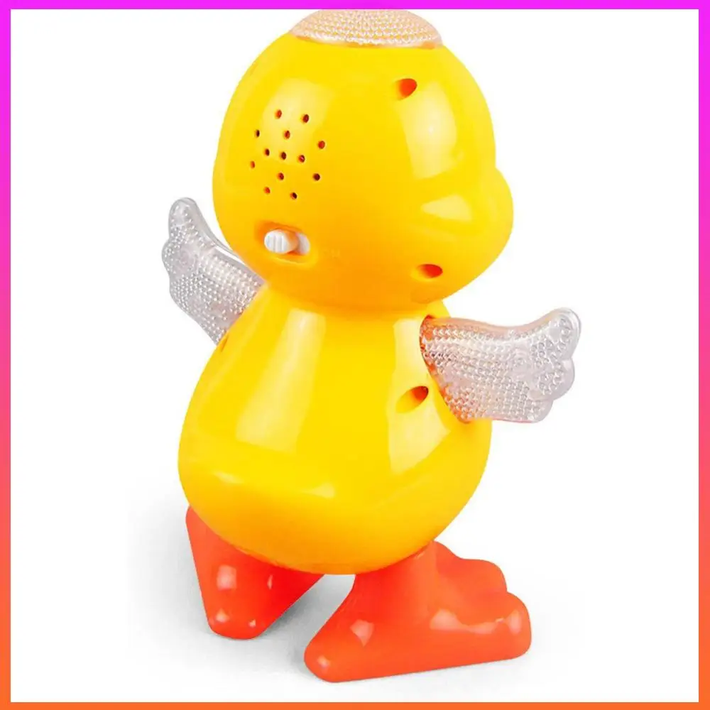 

Electric Dancing Duck with Music and Lights Baby Musical Duck Toy Interactive Baby Duck Toy for 1 + Year Old Toddler Boys Girls