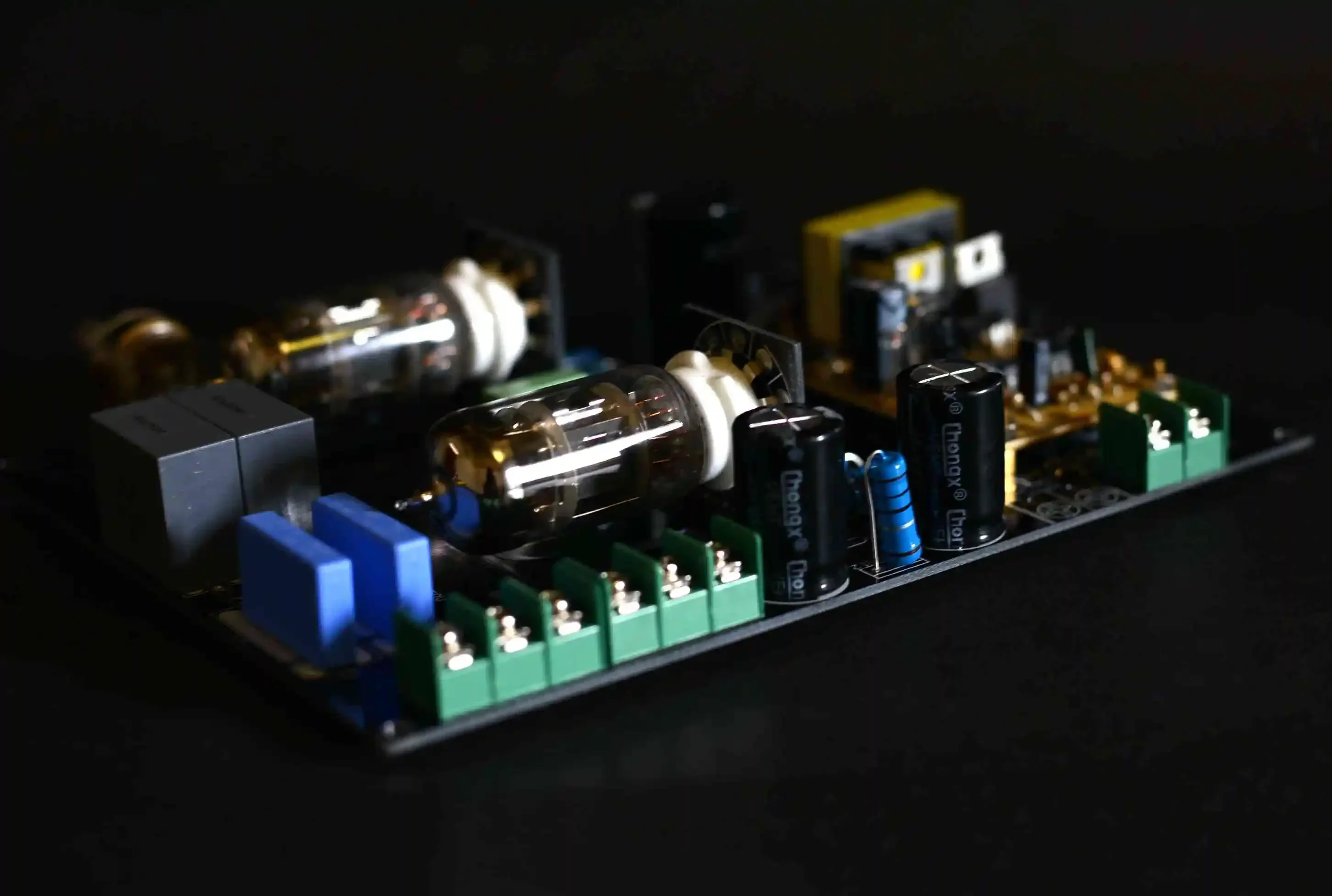 Tube électronique de scène avant de Matisse Gallum.com, courant continu, utilisation dans la voiture et la maison, 6N4, 12AX7, DC 12V