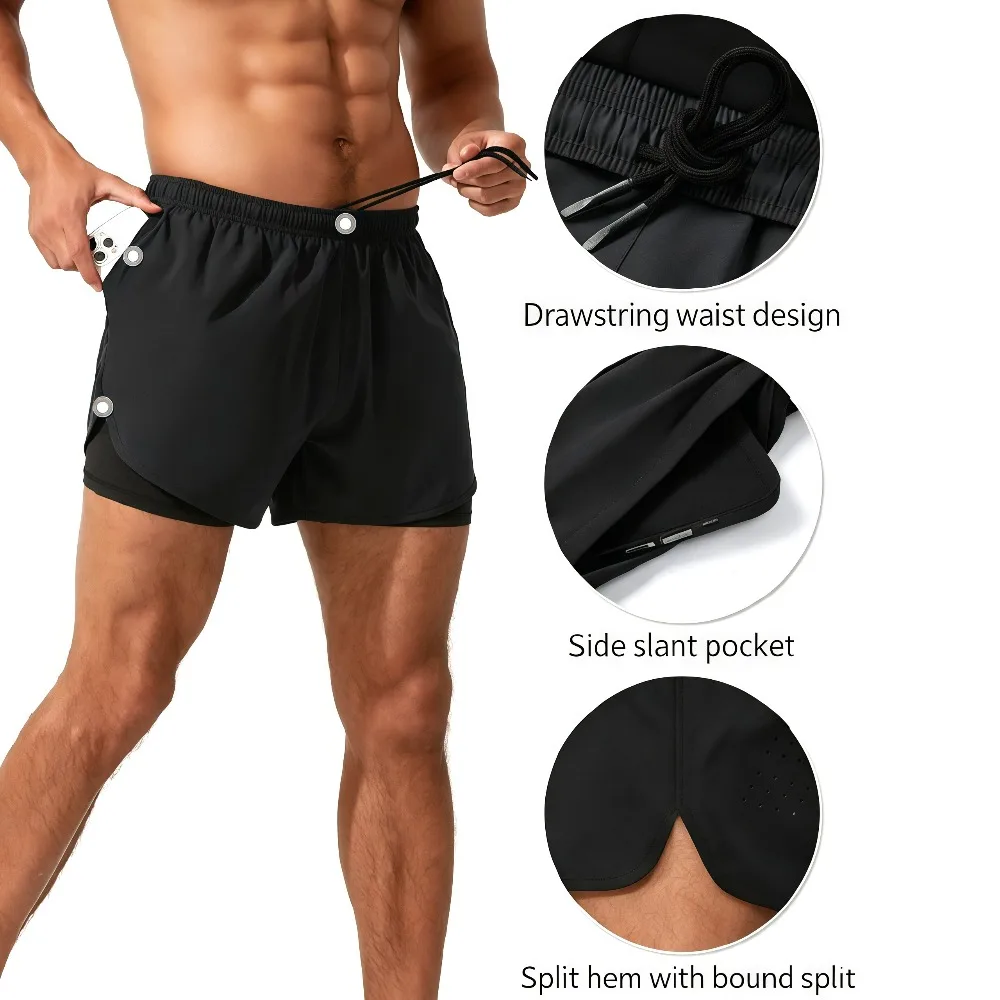 Short de course athlétique pou - Compression Shorts Athletes avis et prix