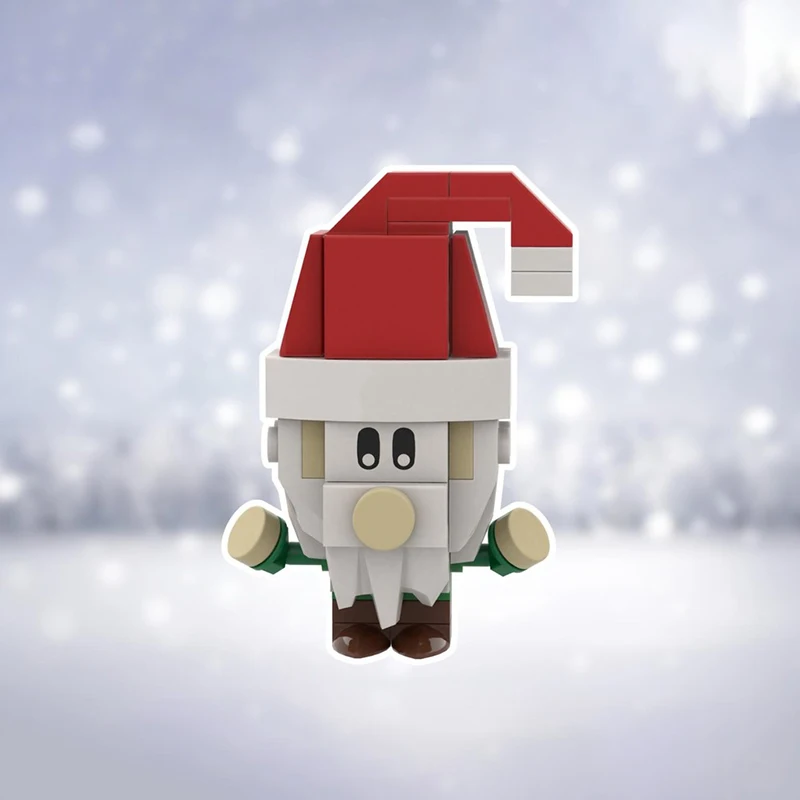 

51pcs MOC ELF Brickheadz Building Blocks Ideal Present for Festive Building Adventures Christmas Gift