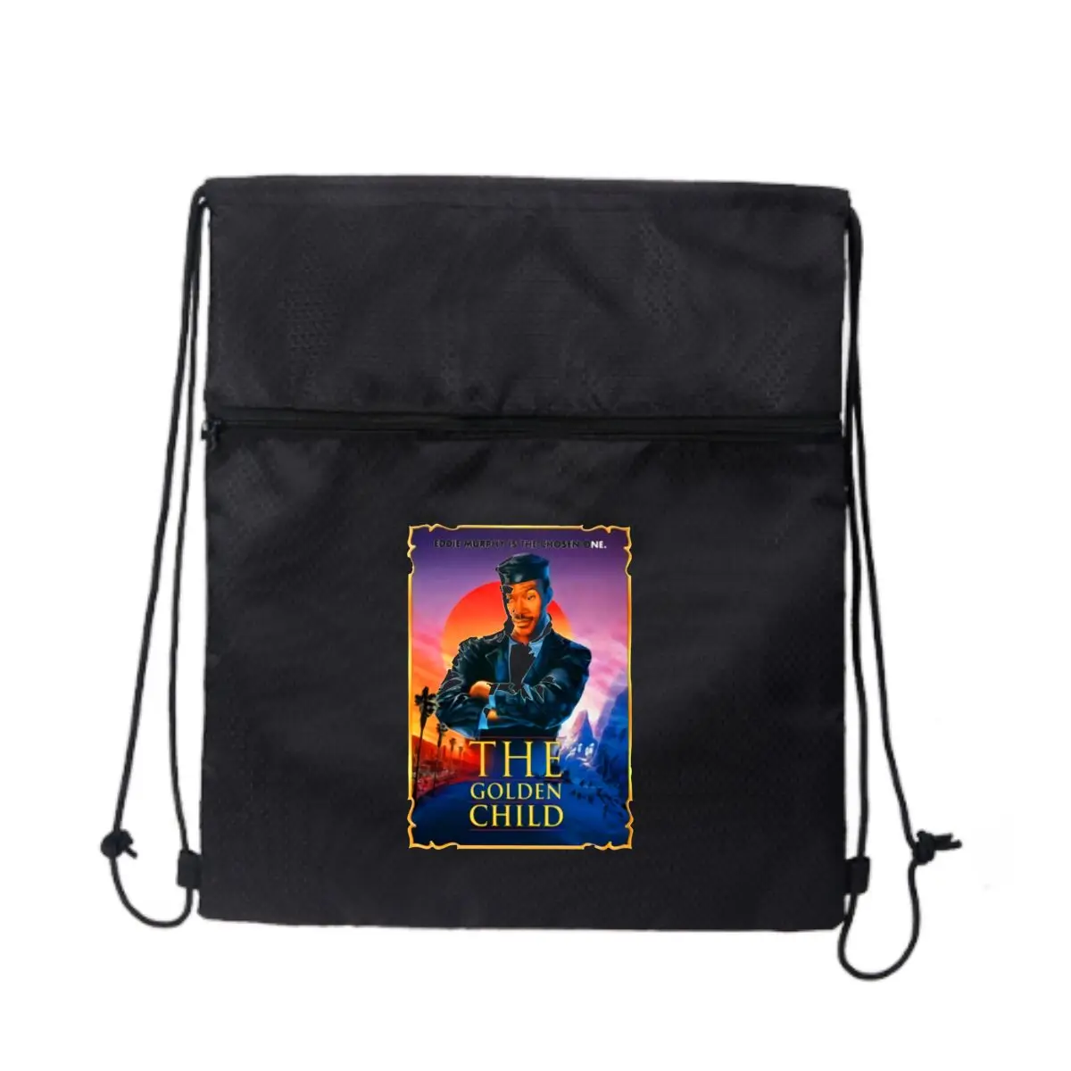 

Очаровательный джентльменский постер для спорта на открытом воздухе, простой рюкзак с карманом на шнурке, мужской и женский рюкзак для фитнеса