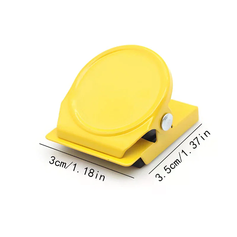 Magnetic Clips For Refrigerators, Colorful Mini Magnetic Clips, Memo Clips, Round Photo Clips, Suitable For Home And Office Use