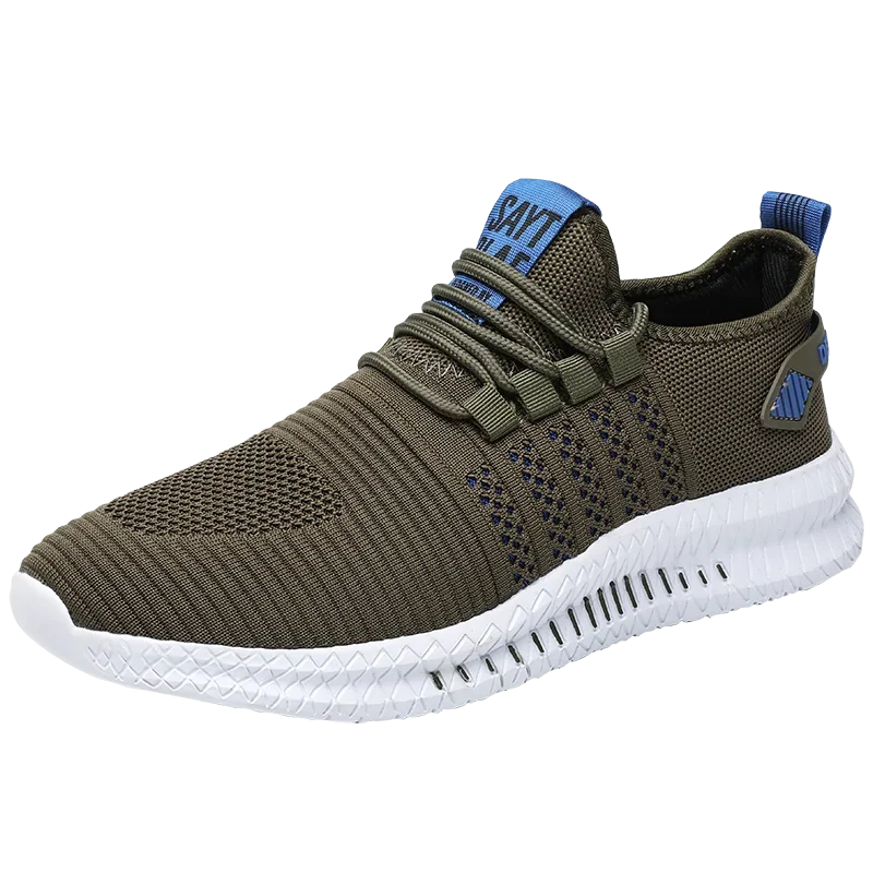 

Large Size Lightweight Ultralight Flying Woven Sports Shoes Casual Men Walking Spring And Autumn New Designer Walking Loafers