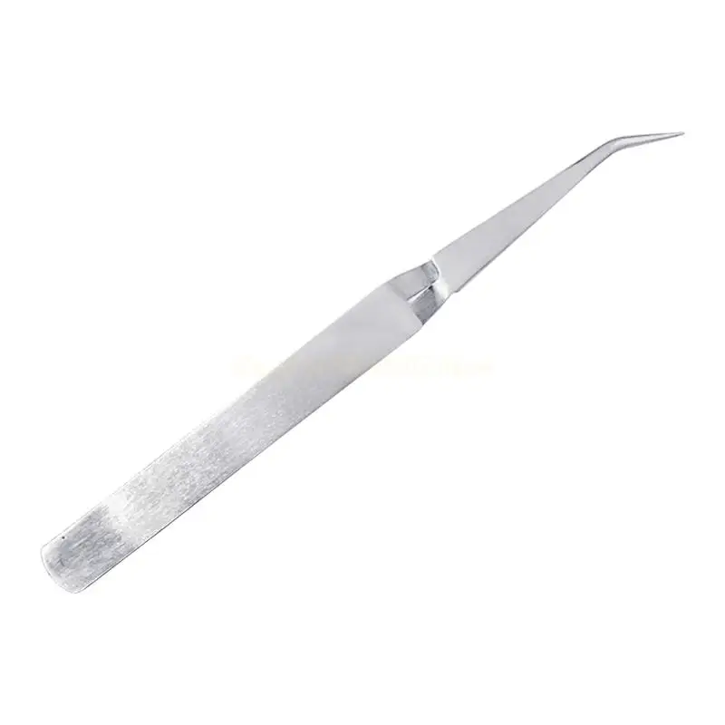 Upgraded Stainless- Steel Tweezers for Cross Locking Tweezers Straight Reverse Action for Electronics Jewelry-Making Lab