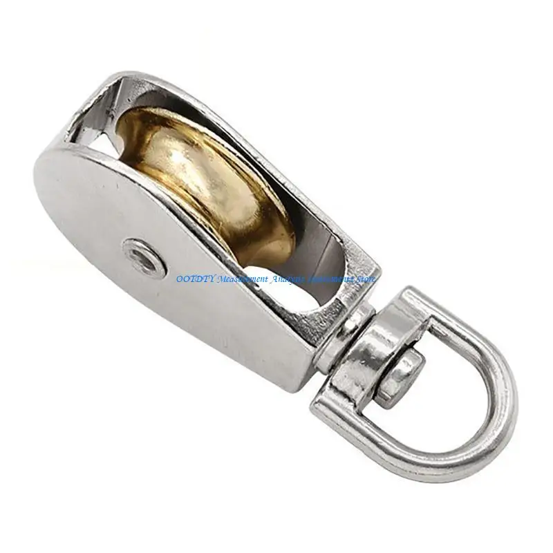 

Тихий шкив 367D, тяговое колесо с поворотным шкивом для веревки, идеально подходящее для подъема и перемещения