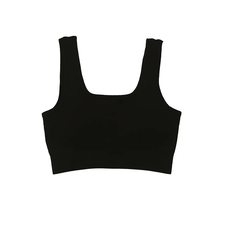 

Ribbed Seamless Women Sports Bra Quick Dry Padded Crop Top Shockproof Yoga Bra Gym Fitness Sport Brassiere Workout Bras Vest