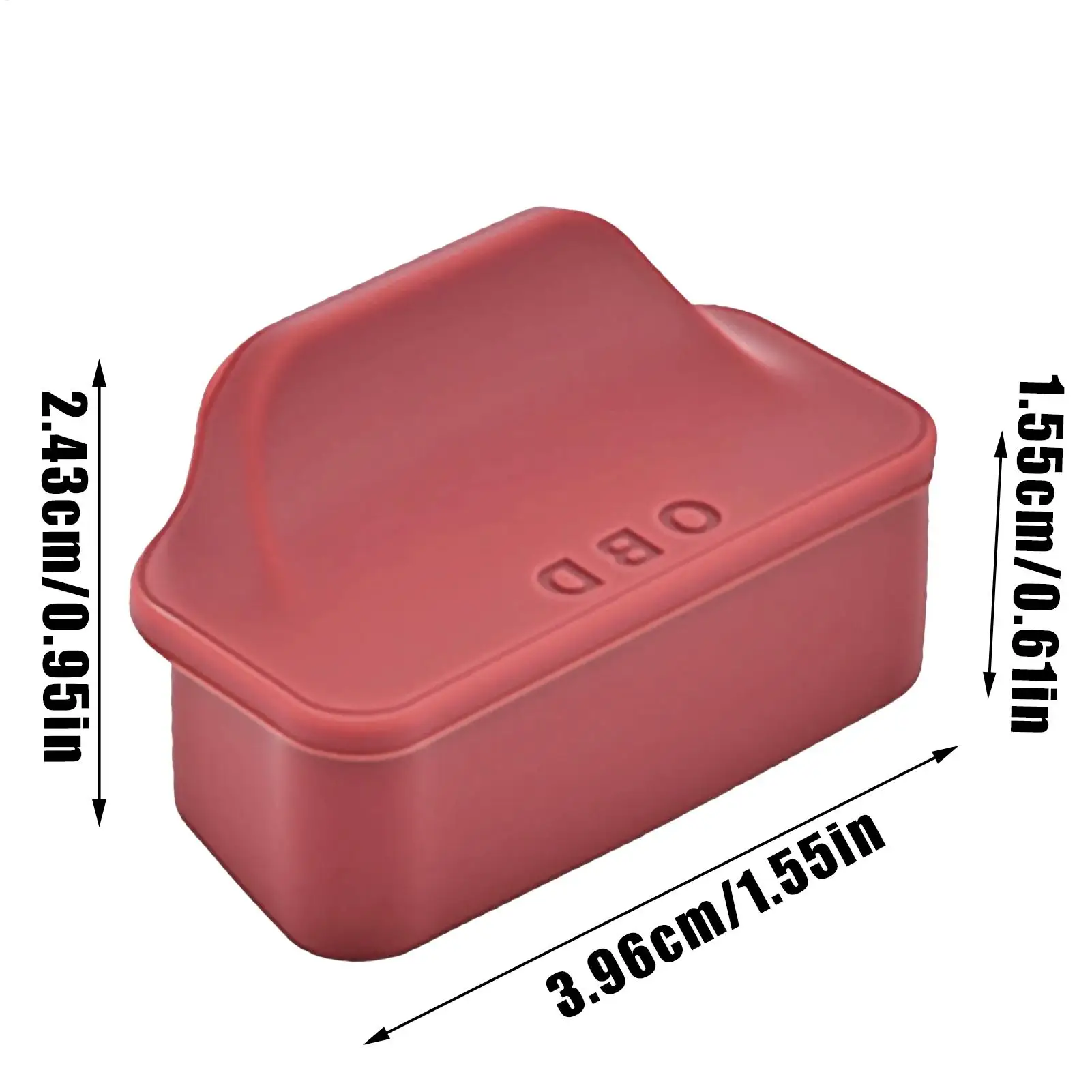 غطاء منفذ obd obd الحرس الغبار درع التشخيص موصل حامي ل البضائع عربة جولف سيدان شاحنة SUV فان RV السيارات #6