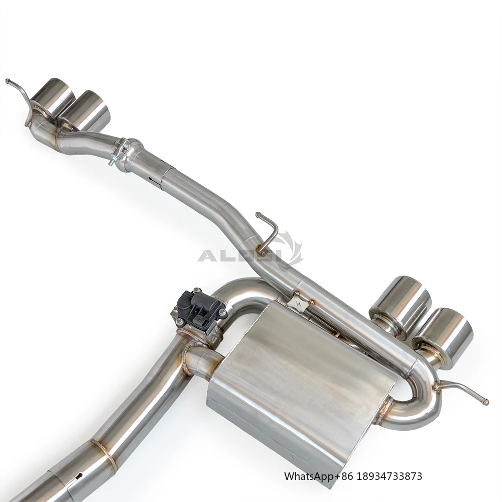 High-performance Exhaust System Muffler for BMW 118i E87 2.0T 2006-2010 Stainless Steel Unilateral Catback Exhaust Pipe