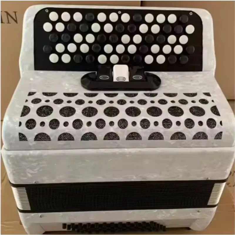 

Wholesale Cheap Beginner 60/96 Chromatic Button Accordion Adults Children Test Grade Bassbayan Wood Construction Piano Accordion